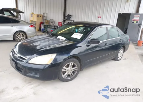 2007 Honda Accord 2.4 Ex из США, поврежденный, VIN 1HGCM56827A163346